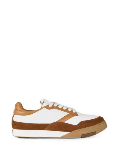 Givenchy Panelled Lace-up Sneakers In Multi