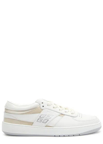 GIVENCHY GIVENCHY PANELLED LEATHER SNEAKERS
