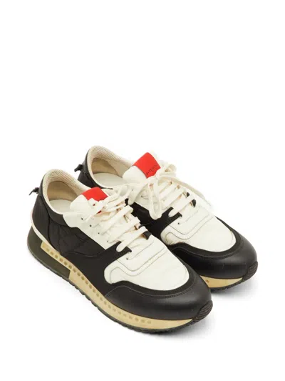 Pre-owned Givenchy Panelled Low-top Sneakers In White