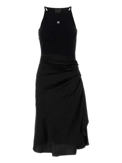 GIVENCHY PANELLED MIDI DRESS