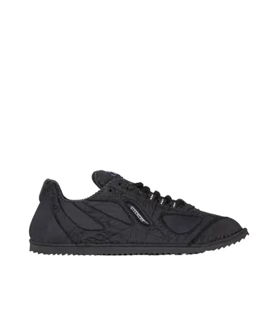 Givenchy Panelled Ripstop Sneakers In Black