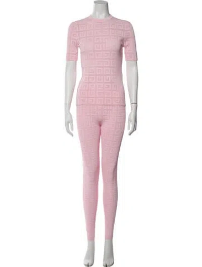 Pre-owned Givenchy Pant Set In Pink