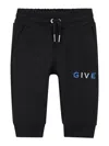 Givenchy Logo-print Drawstring Trousers In Black