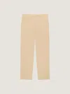 Givenchy Fitted Chino Trousers In Cotton In Yellow