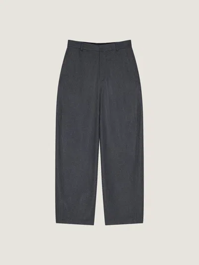 Givenchy Couture Seam Trousers In Flannel In Gray