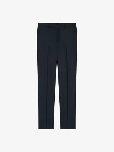 Givenchy Trouseralon De Costume Droit En Laine