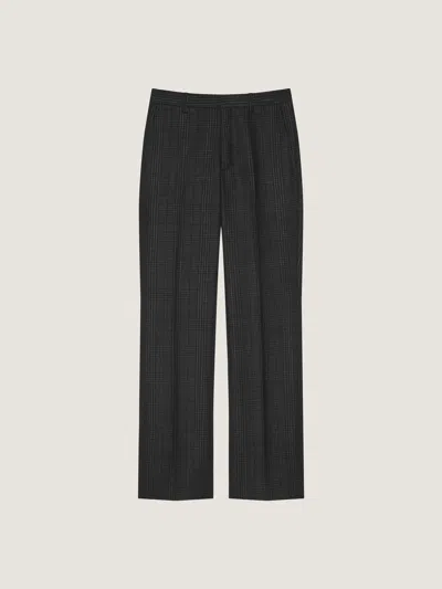 Givenchy Pantalon De Costume Droit En Laine In Black