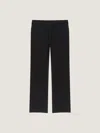 Givenchy Couture Seam Joggers In Fleece Embroidered  Paris In Black