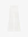 Givenchy Flare Tailored Pants In Linen