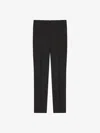 Givenchy Pantalon De Tailleur Slim En Laine Et Mohair In Black