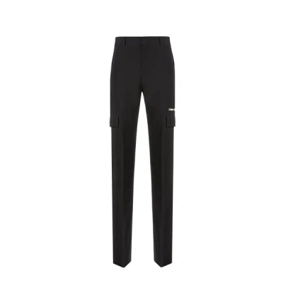 Givenchy Wool Trousers In Black