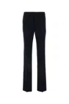 Givenchy Straight Leg Trousers With Belt Loops And Back Pockets In Black
