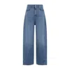 Givenchy Cocoon Pants In Washed Denim In Blue