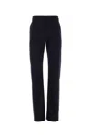 Givenchy Streamlined Wool Blend Trousers In Black