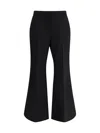Givenchy Flaired Wool Pants In Black