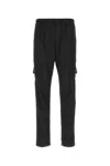 Givenchy Black Polyester Cargo Pant In Black
