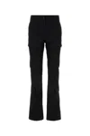 Givenchy Multi-pocket Cotton Cargo Pants In Black