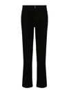 Givenchy Logo-plaque Slim-cut Jeans In Black