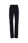 Givenchy Streamlined Wool Blend Trousers In Black