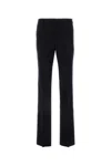 Givenchy Straight Leg Trousers With Belt Loops And Back Pockets In Blue
