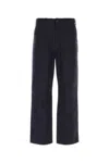 Givenchy Midnight Blue Cotton Pant In Blue