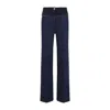 Givenchy High Waist Loose Fit Denim Trousers In Blue