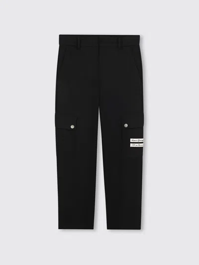 GIVENCHY PANTS GIVENCHY KIDS COLOR BLACK,H37494002