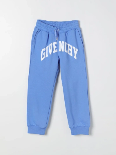 Givenchy Kids' 裤子  儿童 颜色 蓝色 In Blue