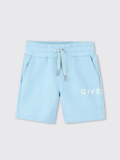 GIVENCHY PANTS GIVENCHY KIDS COLOR BLUE,G76586009