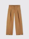 Givenchy Pleated Wide-leg Trousers In Brown