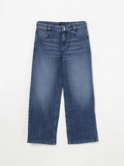 GIVENCHY JEANS GIVENCHY KIDS COLOR DENIM,G80422028
