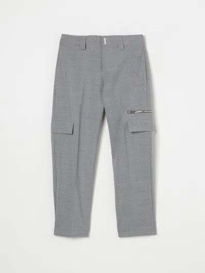 GIVENCHY PANTS GIVENCHY KIDS COLOR GREY,G77189020