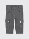 Givenchy Logo-embroidered Cargo Pants In Gray