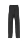 Givenchy Virgin Wool Blend Pants With Elastic Waistband In Grey