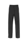 Givenchy Virgin Wool Blend Pants With Elastic Waistband In Grey