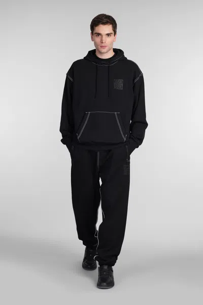 Givenchy Black Hoodie With 4g Logo Detail On Front In Cotton Man