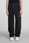 GIVENCHY GIVENCHY PANTS IN BLACK COTTON