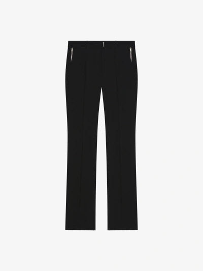 Givenchy Pantalon En Laine Et Mohair In Black