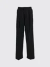 Givenchy Black Straight Solid Pants In Black
