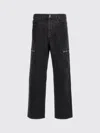 Givenchy Men Cargo Jeans In Black