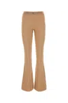 Givenchy Textured Knit Flared Leg Pant In Neutrals
