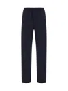 Givenchy 4g Embroidered Elastic Waist Jogging Pants In Night Blue