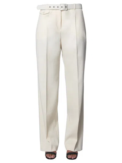 Givenchy Wool Pants With Belt In White