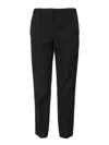 Givenchy Pants With Side Bands In Black