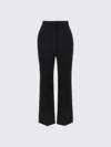 Givenchy Wool Trousers With High Waist And Wide Leg In Black