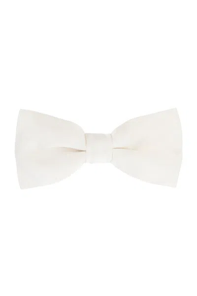 Givenchy Papillon Hook-clipped Bow Tie In White