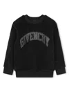 Givenchy Paris 4g Embroidered Sweatshirt In Black