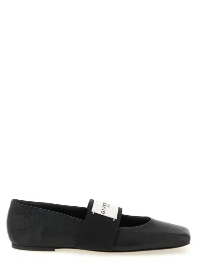 Givenchy Paris Ballet Flat In Black