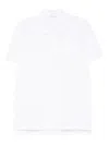 Givenchy Cotton Polo Shirt Featuring Short Sleeves And Collar In White
