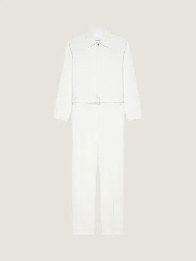 Givenchy Paris Jumpsuit In Cotton In White